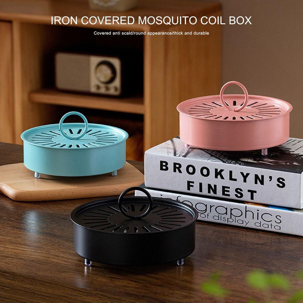 With Tray Mosquito Coil Holder Ornaments Mosquito Incense Rack  Home Indoor Bedroom Decor