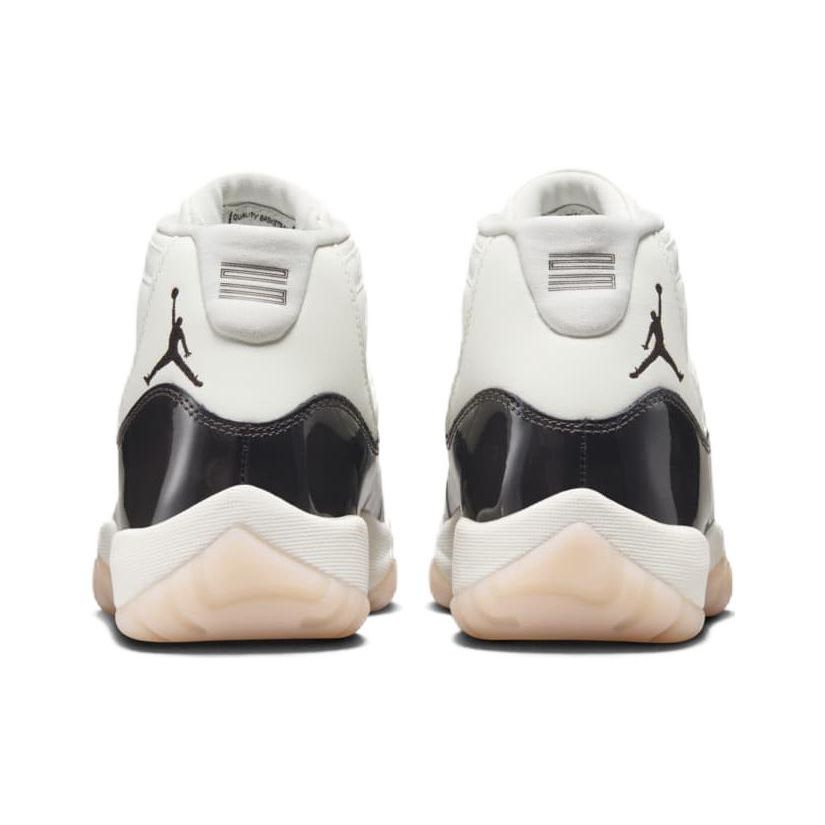 Air Jordan 11 Retro Neapolitan Women Sneakers Brown Sail Velvet-Brown AR0715-101