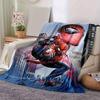 Spider-man Cute Printed Blanket Rectangular Soft Comfortable Modern Style Polyester