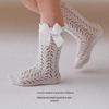 OAK FAMILY Kids Bowknot Princess Long Socks