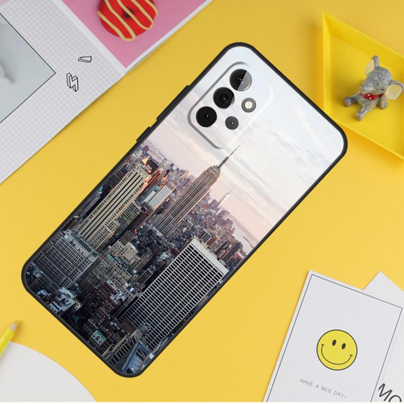 

Чехол для телефона New York City для Samsung Galaxy A53 A33 A13 A12 A32 A52 A14 A34 A54 A15 A25 A35 A55 A71 A51 Samsung A55