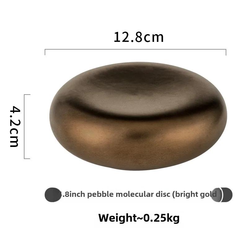 13cm Molekulární Gastronomie Stolní Nádobí Talíř na Předkrm Talíř na Sašimi Kreativní Restaurace Kruhová Izolační Keramické Dezertní Talíře