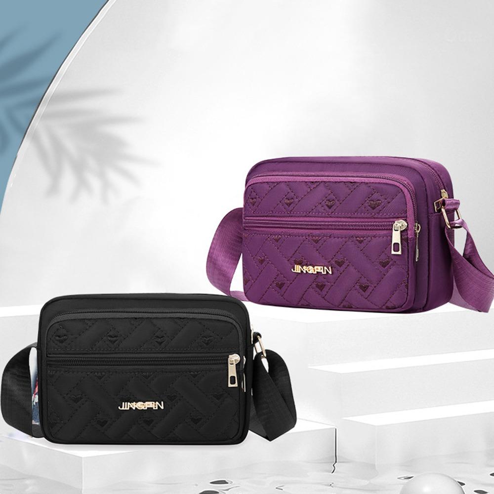 Elegant Middle Aged Shoulder Bag Large Capacity Woman Messenger Bag Daily