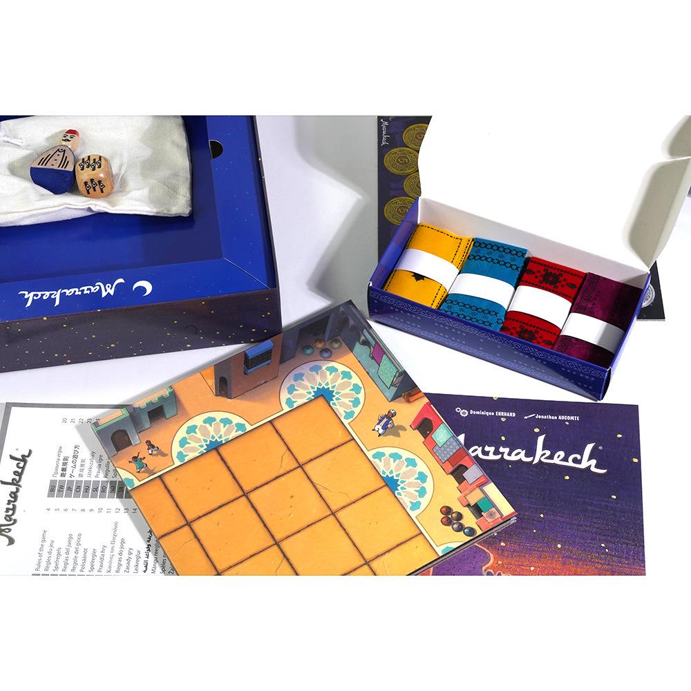 English Indian Strategy Game Cards for Adults and Families