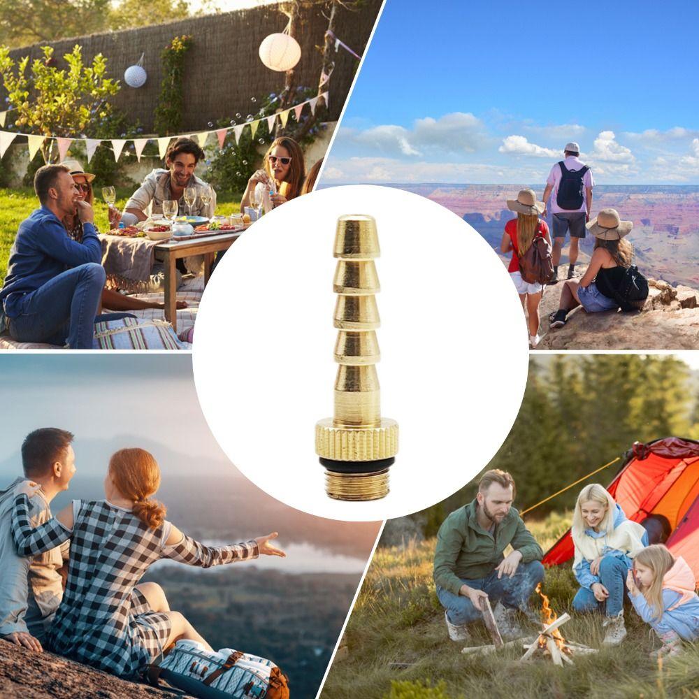 Practical Valve Adapter Multi-purpose Camping Stove Hose Adapter Tube Hose Adaptor Cooking