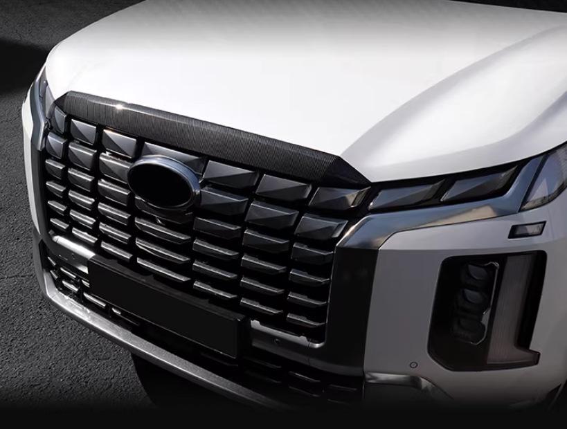 Fits 22 Hyundai Palisade Models: Hood Trim Strips, Wind Deflector, Mirror, Fuel Cap