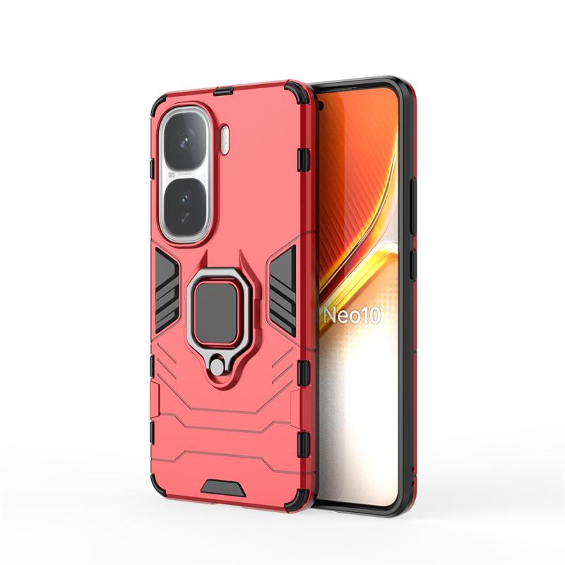 For Vivo iQOO Neo 10 Case Anti-knock Armor Magnetic Suction Stand Full Back Cover Vivo iQOO Neo 10 Case For Vivo iQOO Neo 10 Pro