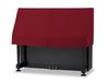 Yoshizawa PEACOCK Upright Piano Dark Cape, S-M Size, Red, PC-450EN