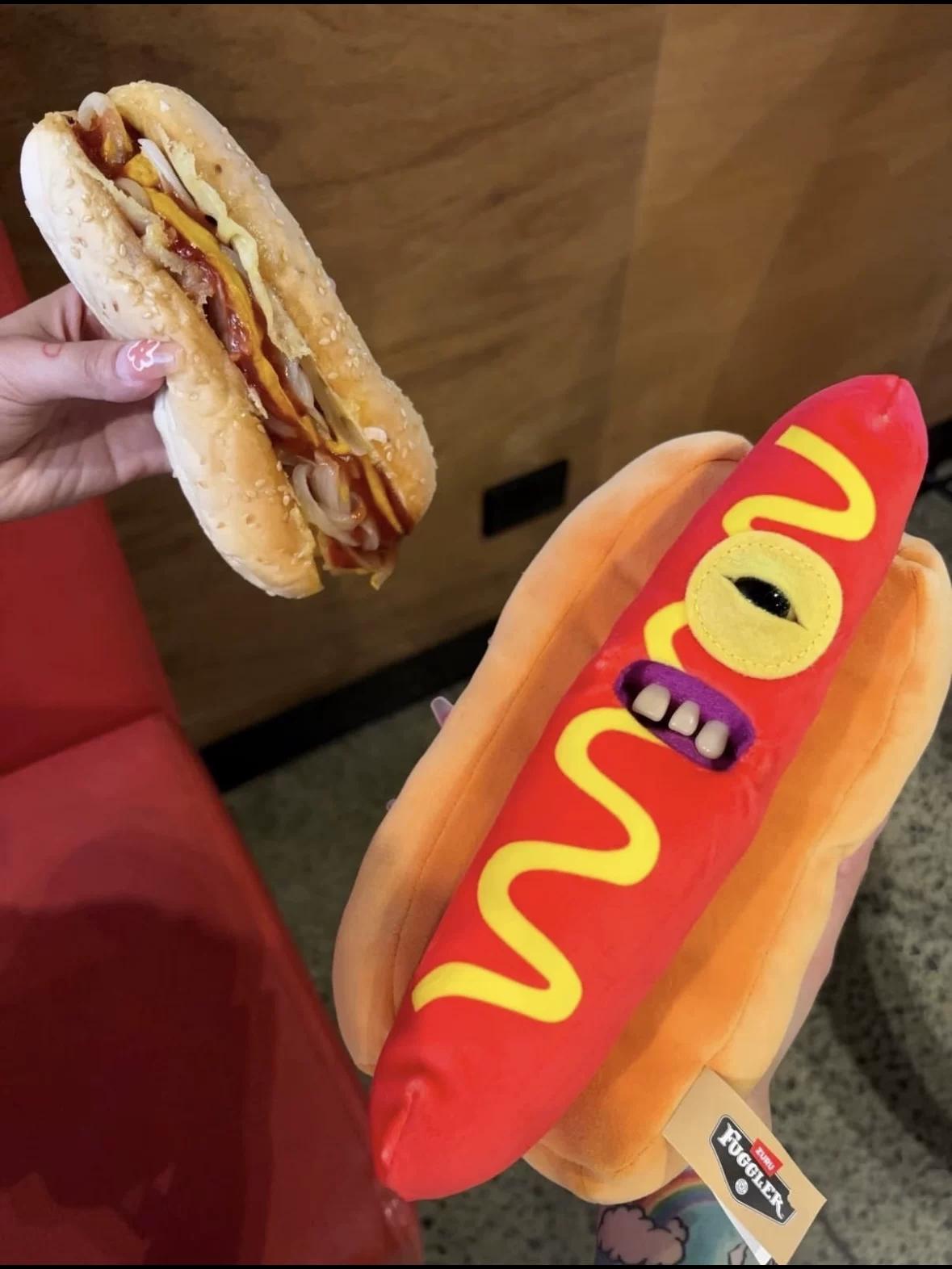 Fuggler Yami Yami Series Blind Box - Cute Ugly Teeth Monster Figure Hamburger Donut Style Collectible Doll Toy Gift Mystery Box