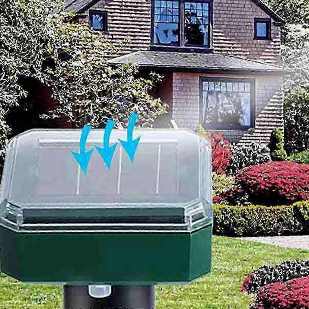 8 Pcs Outdoor Solar Ultrasonic Vibration Repeller Snake Repeller Mole Electronic Snake Repeller for Garden Yard Farm,Etc