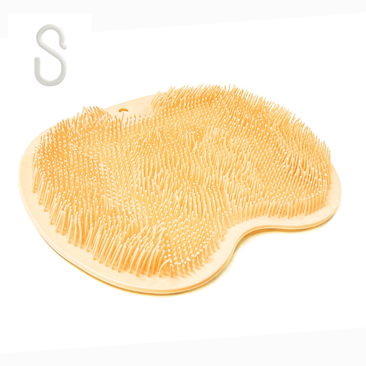 

Foot Foot Washing Deodorizing Foot Body Foot Massage T.O.T. Brush, Mat, Brush, Brush, Antibacterial, Exfoliating, (Orange) оранжевый