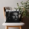 Singer DDrake For Hip Hop Personalized Pillow Cover Kids Bedroom Wild Party Decor Pillowcase kid Birthday shower Gift