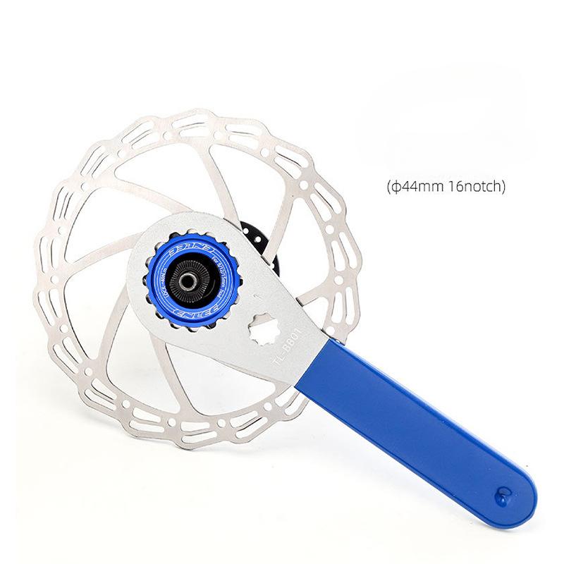 ENLEE Bicycle Medium Lock Disc To Six-nail Disc Adapter Seat, Flower Drum DT XT Central Lock, Brake Disc