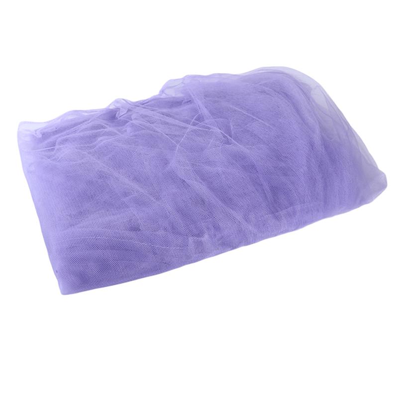 2025 New Double Bed Lace Bed Mosquito Insect Netting Mesh Canopy Princess Full Size Bedding Net Polyester White Pink Blue Purple