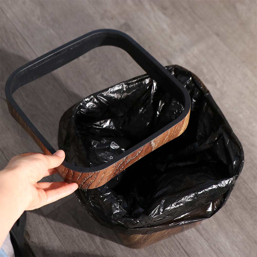 Square Toilet Paper Basket Large Capacity Waste Bins Wastebasket Trash Can Kitchen