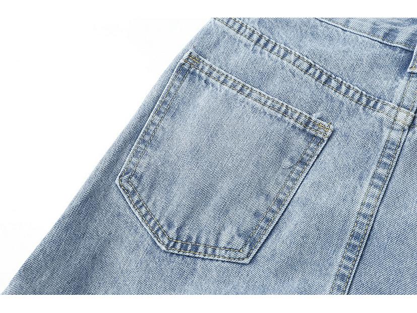 Damen High Waist Petite Seitenschlitz Denim Midi Rock - Schlankmachender A-Linien Bleistiftrock Trend, Sommer 2021