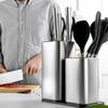 Knife Holder 304 Stainless Steel For Multi Kitchen Knife Set Scissors Cooking Utensils Organizer Knives Stand Block Tool