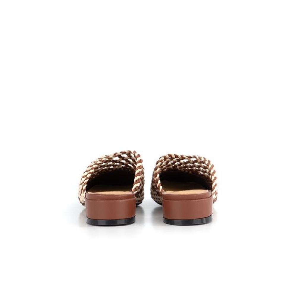 Vainer Women S Summer Slipper dreSS Brown Samm012bt