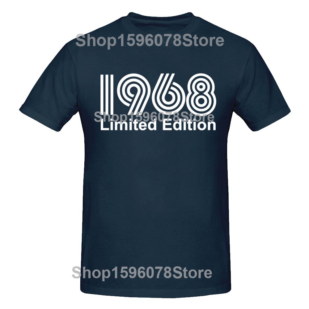 Novelty Awesome 1968 Limited Edition T Shirts Graphic Cotton Streetwear Short Sleeve Birthday Gifts Summer Style T-shirt Men
