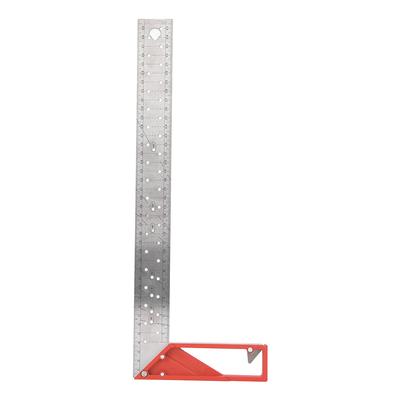 Stainless Steel Square Woodworking Ruler 45  Degrees   90  Degrees  Carpentry Tool with Multi Angle(40CM )
