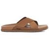 UGG Wainscott Cow Split Leather Slippers Men's Chestnut 1124902-CHE