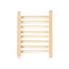 Natürliche Holz Bambus Seife Abtropffläche Gerichte Tablett Seife Trocken Halter Lagerung Rack Platte