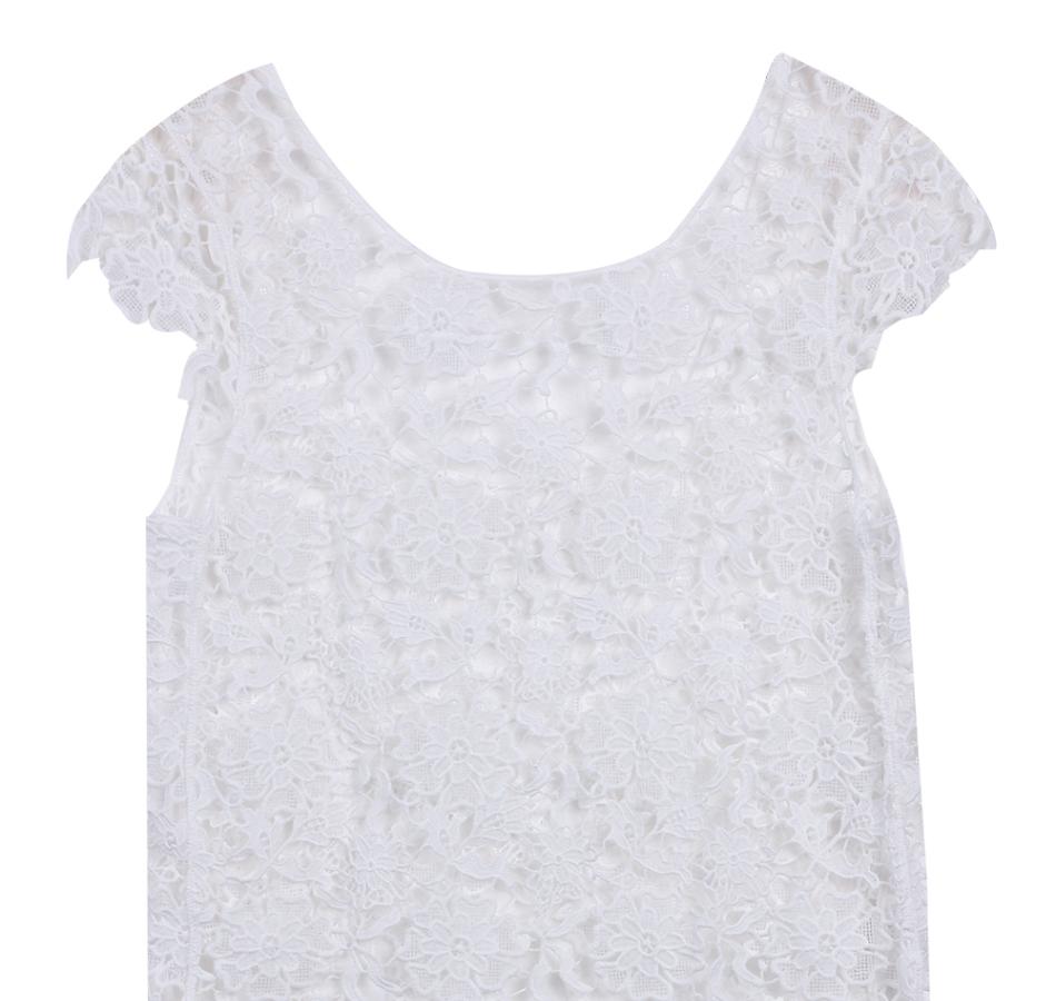 New Arrivals Womens Lace Crochet Shirts Tops Ladies Girls Hollow Out Beachwear Cover Up Long Tops Blouses