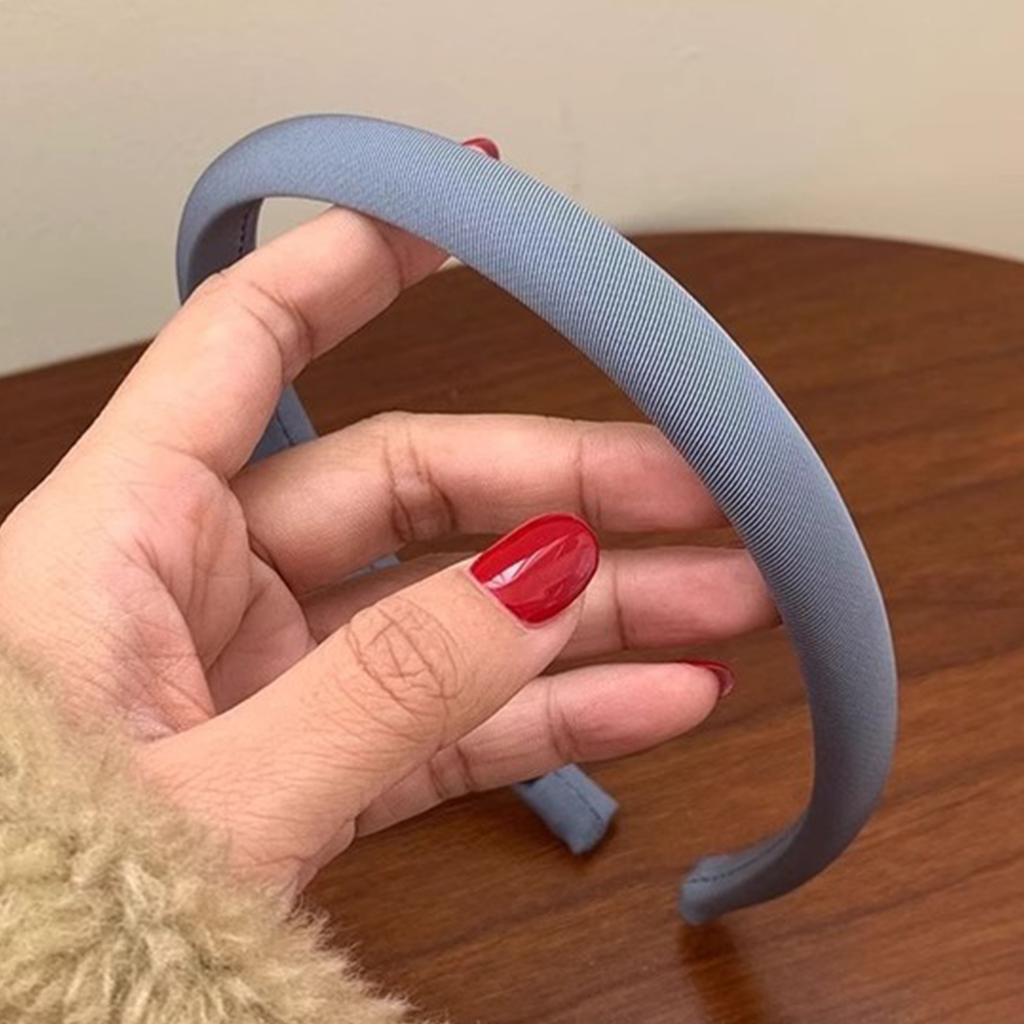 Retro Red Velvet Sponge Headbands For Girls Fashion Temperament Hair Hoop Wash Face Hair Band Woman Female Hair Accessories Gift