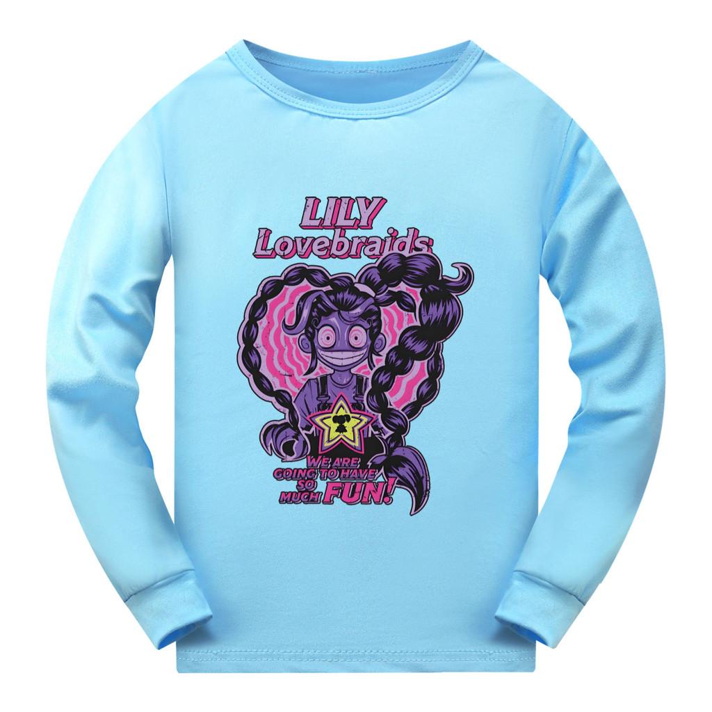5581 Kids Girls Anime Lily Lovebraids Long Sleeves T-Shirt