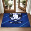 Sheffield Wednesday Design Crystal Velvet Rug Soft Decorative Mat for Bedroom Entrance