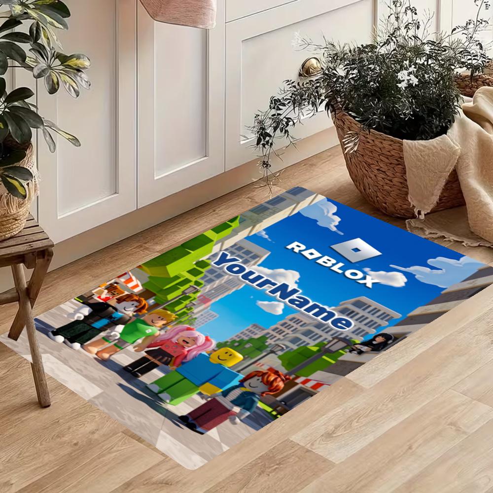 Roblox Customize Your Name Kitchen Rug Runner Rug Laundry Mat Hallway Entryway The Best Gift Choice