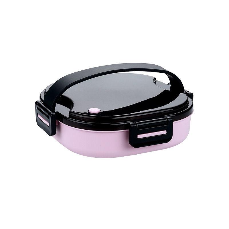 304 Nerezový izolovaný obědový box lze ohřívat v mikrovlnné troubě Student Office Worker Bento Box Dětský přihrádkový super izolovaný obědový box