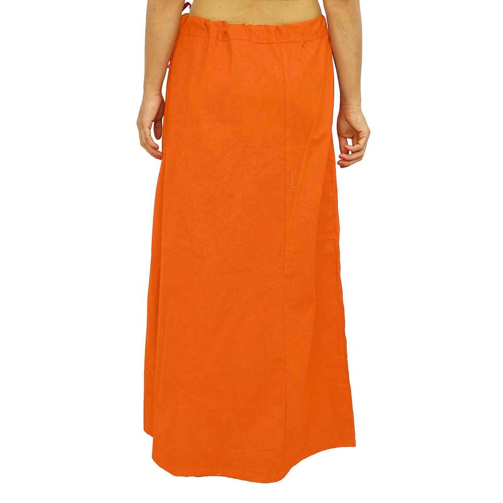 Saree Petticoat Underskirt Cotton Bollywood Indian Lining For Sari