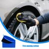 Tire Waxing Sponge - Car Tire Brush, Car Wheel Dressing Shine, Tire Foam Applicator