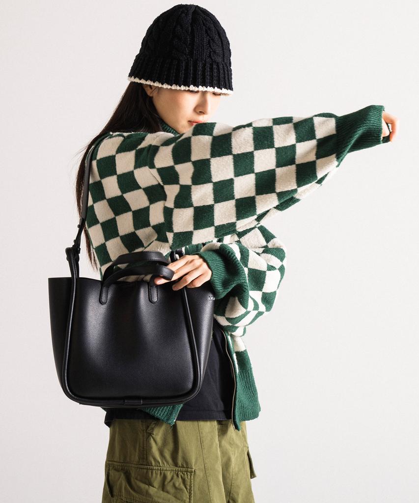 Lemine Piping 3-Way Bag (Black)