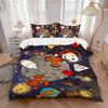 Space Adventure Snoopy Printed 3pcs Bedding Set Soft Microfiber 1 Duvet Cover And 2 Pillowcases Home Bedroom Decor Xmas Gift Ek141