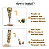 2Pcs Boat Bleed Kit For Seastar Hydraulic Steering System Bleeder Filler Hose