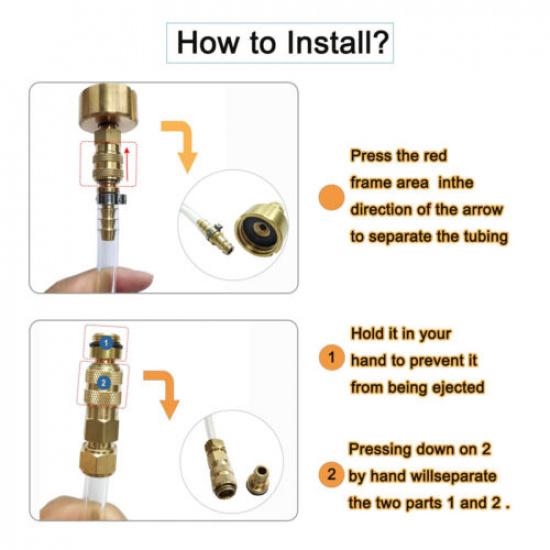 2Pcs Boat Bleed Kit For Seastar Hydraulic Steering System Bleeder Filler Hose