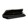Gucci Monogram Logo Long Folded Embossed Leather Wallet Unisex wallet Black 449364-BMJ1G-1000