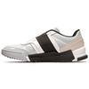 D-Trainer Round Toe Lace-Up Shock Absorbing Slip-Resistant Durable Low-Top Casual Shoes Unisex Sneaker Black White Gray 1183A581-020