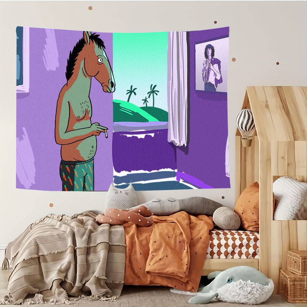 BBojack HHorsemans Tapestry Customizable Tapestries Of Various Styleswall Hangings Celebrity Photo Printingwall Hangings