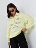 Elegant and Versatile Ins-Style Half-Zip Lapel Sweatshirt for the Trendy Woman