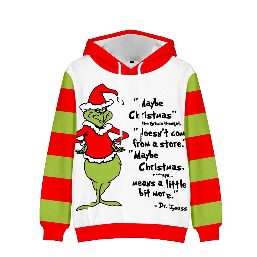 Adult Hoodie Cartoon Sweatshirt Sweatshirt Loose Print Sweatshirt Couple Wear Hooded Long Sleeve Sweatshirt