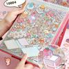 Visual Stacking Miniature Scene Collection PET 3D Pocket Cabin Scene Stickers  Kids
