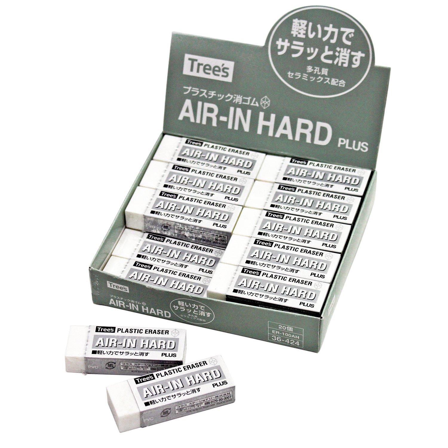 

Plus Eraser Hard M 26g Коробка из 20 шт. Air-in ER-100AH 36-424×20