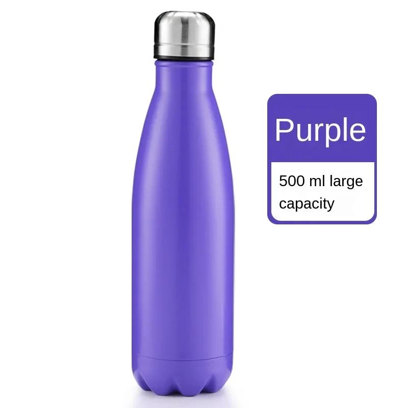 350/500/750/1000ml Double Wall Stainles Steel Sport Water Bottle Thermos Bottle Keep Hot and Cold Insulated Vacuum Flask