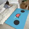 1pc Kwaii Anime B-Bugcat CapooS Floor Mat Soft Thickened Absorbent Non-Slip Bedroom Living Room Door Mat Home Decor Flannel Rugs
