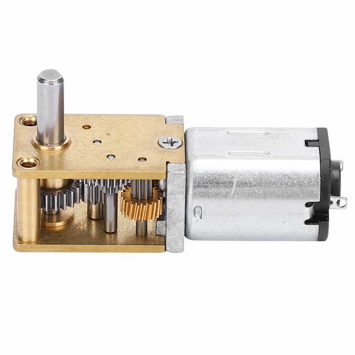 Moteur à engrenages - HILILAND - JGY-N20 - 12 Volts - 53 tr/min - Cuivre rouge