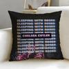 Popular Singer Chelsea Cutler Cushion Cover Soft & Easy-Wash Pillow Case – Versatile for Couch, Bed, Travel and Office