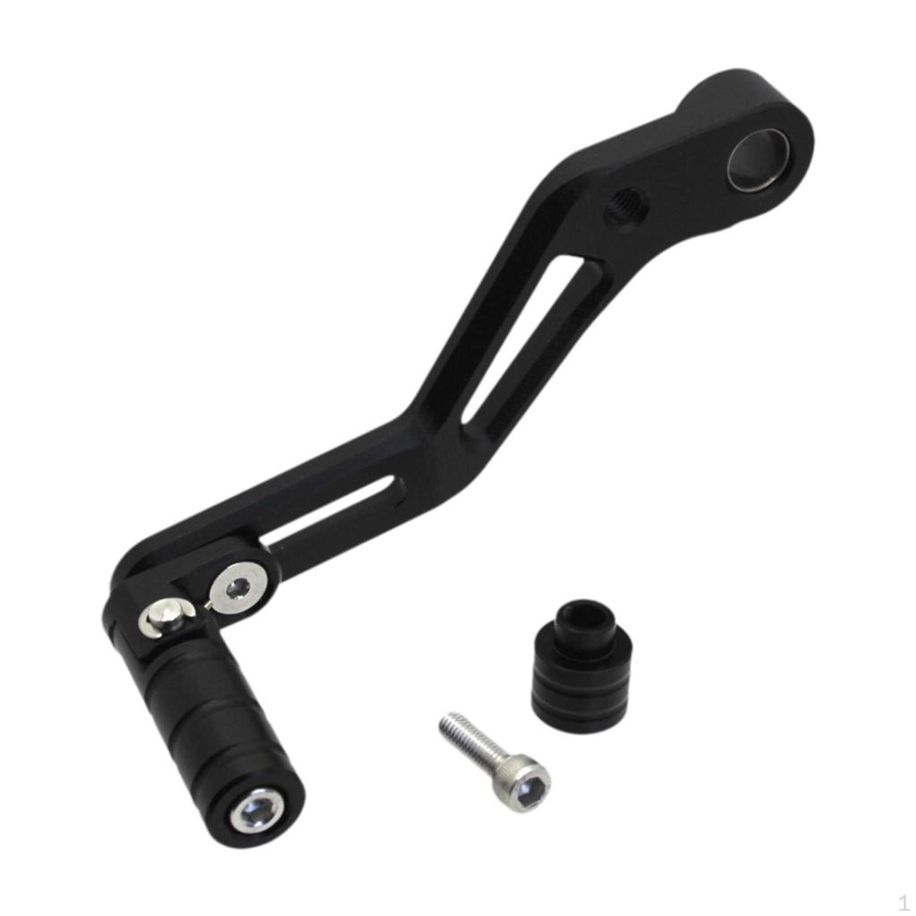 Adjustable Motorcycle Pedal Gear Lever, Replacement Aluminum Alloy Rod, Folding